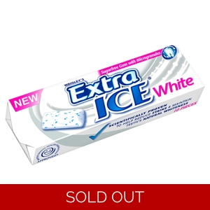 Extra Ice White Sugarfree Chewing Gum Stick Packs